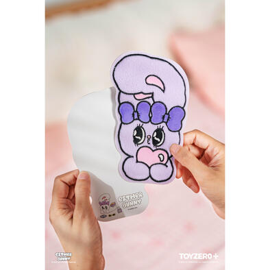 Esther Bunny艾絲樂小兔 - 毛絨明信片Lavender Bunny
