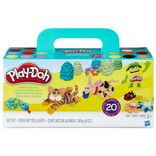Play-Doh培樂多 繽紛20色黏土組