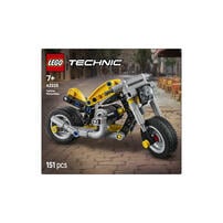 Lego樂高 黃色摩托車 42225