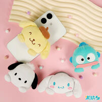 Sanrio三麗鷗 絨毛氣囊磁吸支架盲盒- 隨機發貨