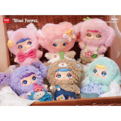 boptoys潮玩波普 薇薇內心世界系列毛絨盲盒- 隨機發貨