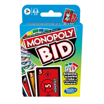 Monopoly地產大亨 BID競標卡牌遊戲組