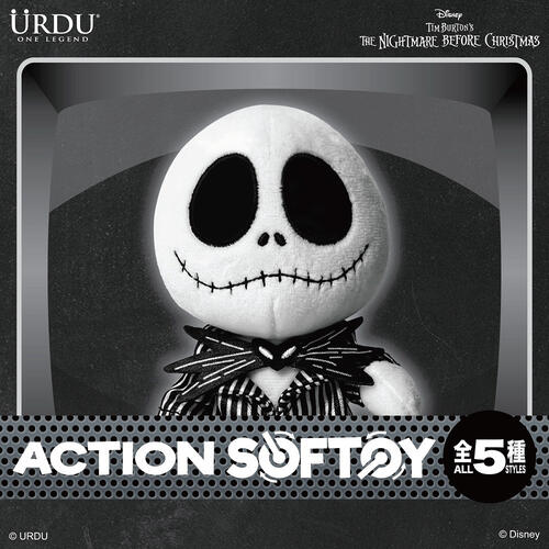 Urdu Action Softoy迪士尼 ACTION SOFTOY系列 聖誕夜驚魂 盲盒 - 隨機發貨