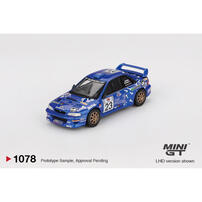 MINIGT	Subaru Impreza WRC99 #23 2000 Acropolis Rally 合金車 1078