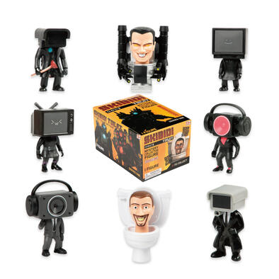 Skibidi Toilet 馬桶人4.5吋公仔盲包- 隨機發貨