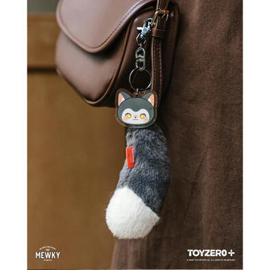 TOYZERO+ 	Moffy's - Mewky 貓尾掛飾（黑貓）