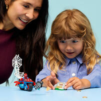 LEGO樂高 蜘蛛人與他的神奇朋友們 騎電單車大戰犀牛人 11206