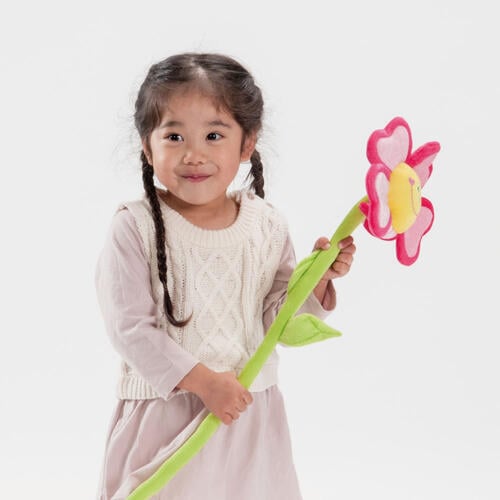 Friends For Life Red Twist & Bloom Flower Soft Toy