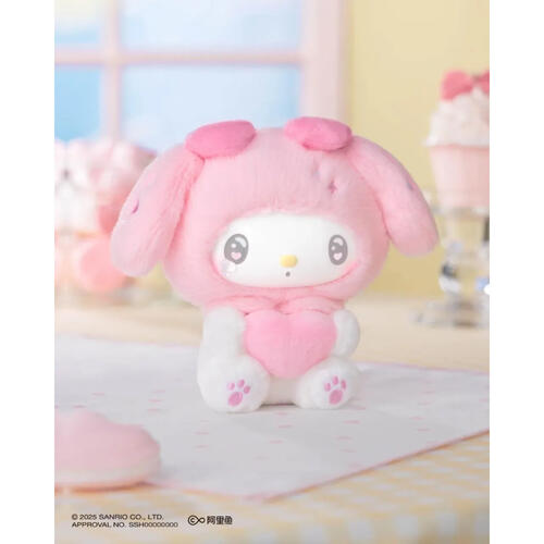 TOP TOY - 美樂蒂50周年奶糖系列毛絨掛飾盲盒- 隨機發貨