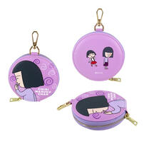 Chibi Maruko 櫻桃小丸子 圓型零錢包-野口