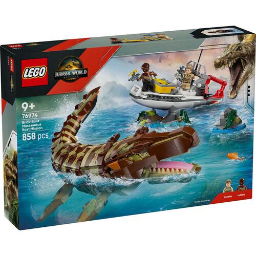 LEGO樂高侏羅紀世界系列 積木滄龍航海任務 76974