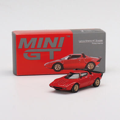 MINIGT	Lancia Stratos HF Stradale Rosso Arancio 合金車365