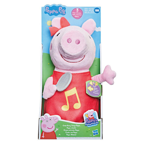 Peppa Pig粉紅豬小妹 唱歌佩佩絨毛娃娃