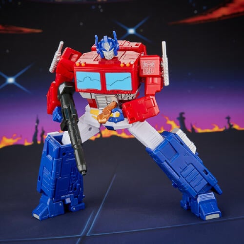 Transformers Studio Series MTMTE Collection The Transformers: The Movie Leader Class Optimus Prime Action Figure