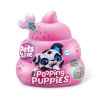 Pets Alive Pooping Puppies  Series 1 Interactive Plush - Assorted