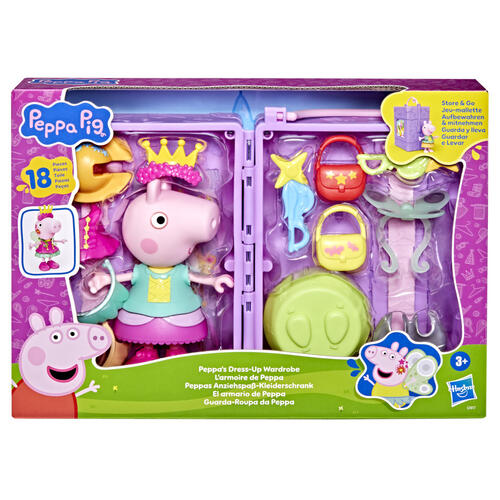 Peppa Pig 粉紅豬小妹佩佩的變裝衣櫃