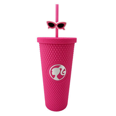 Miniso  芭比系列吸管榴槤杯700mL