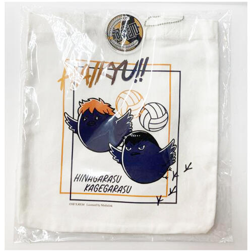Haikyuu!! 排球少年小肩背包-烏鴉/貓- 隨機發貨