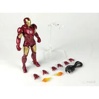 MARVEL 中動 鋼鐵人 Mark IV 7吋可動人偶 發光款