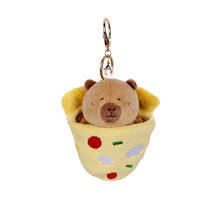 TUNTUNZAI卡皮巴拉	豚豚崽烘焙坊-披薩抽拉掛件