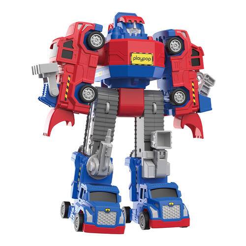 playpop 極速瞬影回力變形機甲