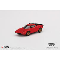 MINIGT	Lancia Stratos HF Stradale Rosso Arancio 合金車365
