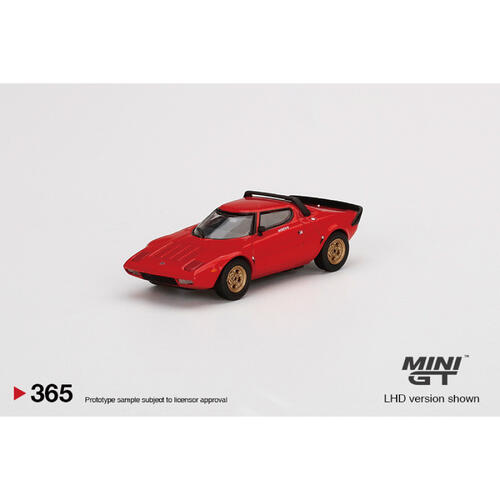 MINIGT	Lancia Stratos HF Stradale Rosso Arancio 合金車365