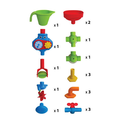 playpop Bathtub Tubes & Pipes Set
