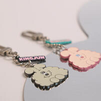 Kingjun 金屬吊飾／經典蠢兔