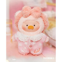 Lulu The Piggy罐頭豬- 「夢裡什麼都有」系列膠臉毛絨掛件- 隨機發貨