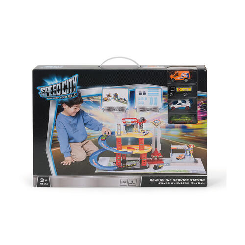 Speed City極速城市 加油站場景組