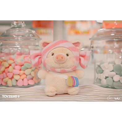 Lulu The Piggy	罐頭豬LuLu 糖果屋系列 - 糖果Lu毛絨掛件