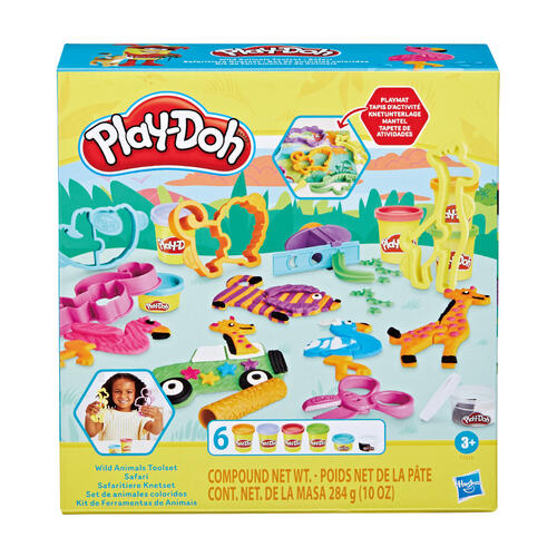  Play-Doh培樂多 野生動物主題模具組
