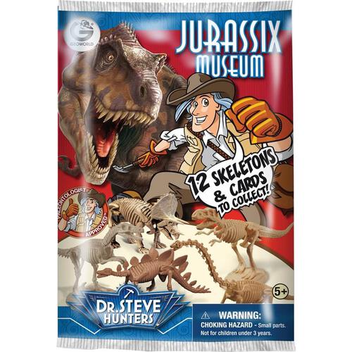 Uncle Milton Dr. Steve Hunters Jurassic Museum Blind Pack