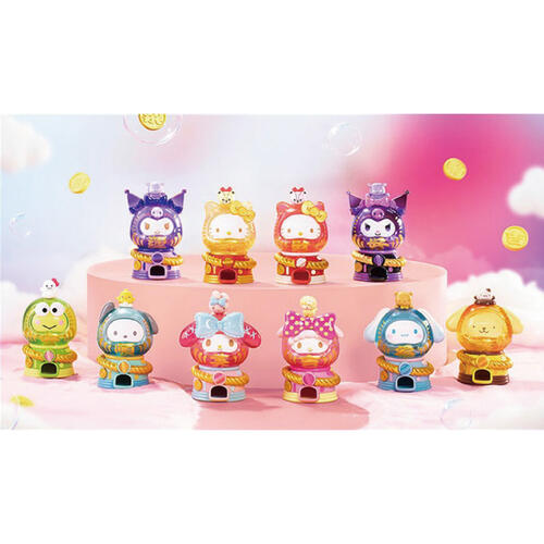 Sanrio Family Magical Daruma Gacha Machine- Assorted