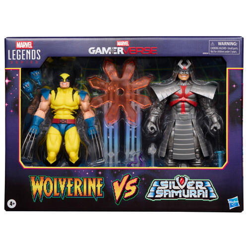 Marvel Legends Series Gamerverse Wolverine vs Marvel's Silver Samurai