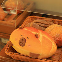 TUNTUNZAI卡皮巴拉	豚豚崽烘焙坊-可愛趴趴菠蘿包