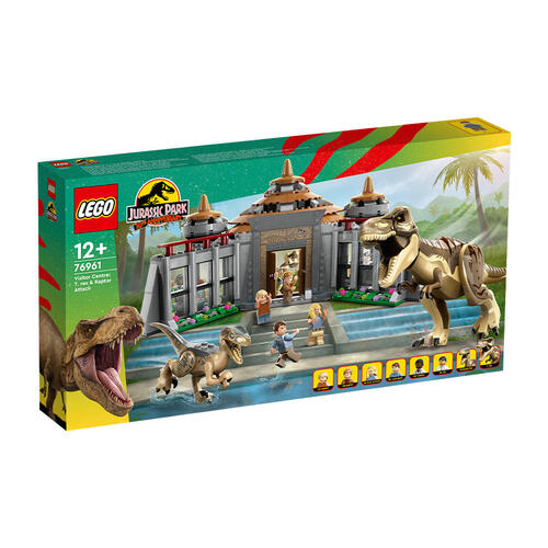 LEGO Jurassic World Visitor Center: T. rex & Raptor Attack 76961
