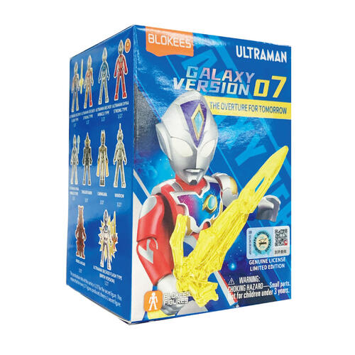 Ultraman 超人力霸王 - 可動積木公仔群星版第七彈- 隨機發貨