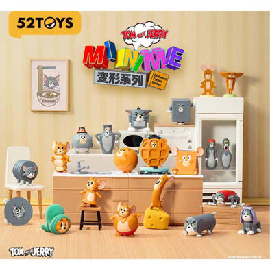 52TOYS  TOM and JERRY MINIME變形系列- 隨機發貨