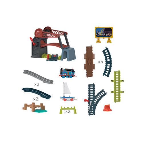 Thomas & Friends湯瑪士電動-過橋軌道遊戲組