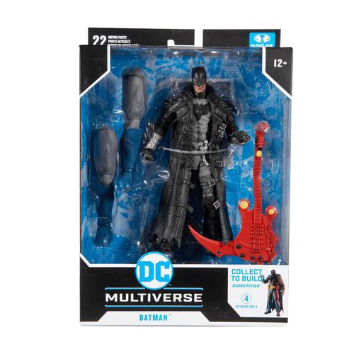 DC Multiverse 7吋 黑暗之夜 死亡金屬 蝙蝠俠 w/黑暗天父 配件