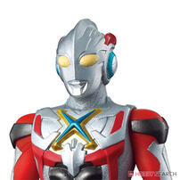 Ultraman超人力霸王X英雄軟膠-X艾克斯