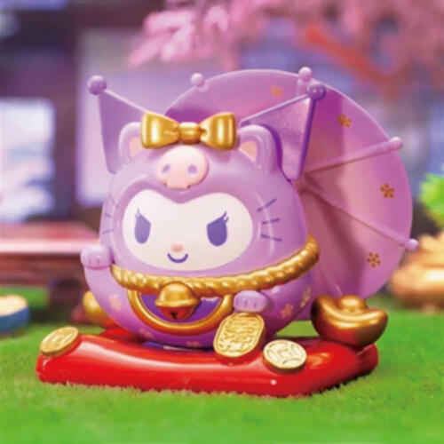 Sanrio family lucky cat tumbler series blind box- Assorted