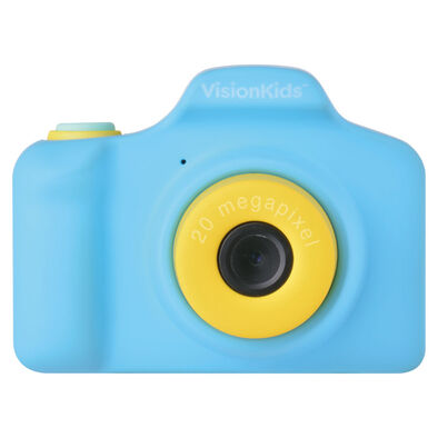 日本Vision Kids HappiCamu+ 2000萬像素可拍照兒童數位相機(兒童相機)-藍色送AGI記憶卡
