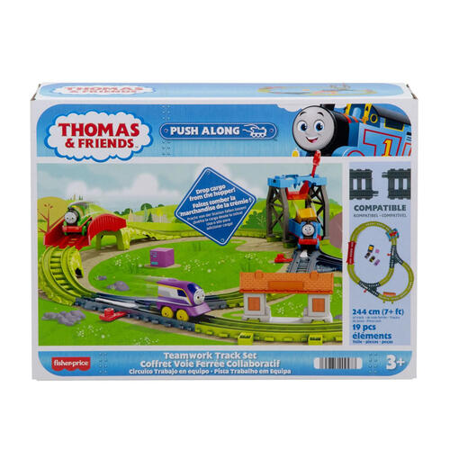 Fisher-Price費雪 湯瑪士小火車 培西佳奈大合作火車軌道組