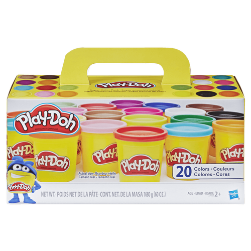 Play-Doh培樂多 繽紛20色黏土組