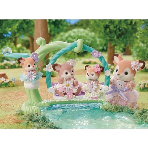 Sylvanian Families森林家族 梅花鹿水邊鞦韆組