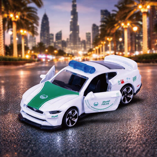 Majorette 美捷輪小汽車-杜拜警車Ford Mustang GT