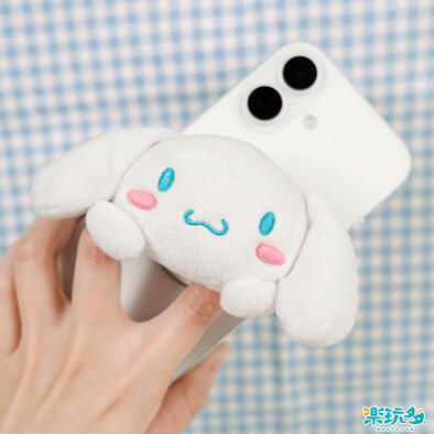 Sanrio三麗鷗 絨毛氣囊磁吸支架盲盒- 隨機發貨